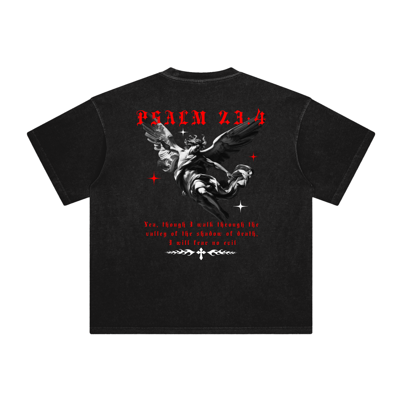 FEAR NO EVIL Washed T-Shirt