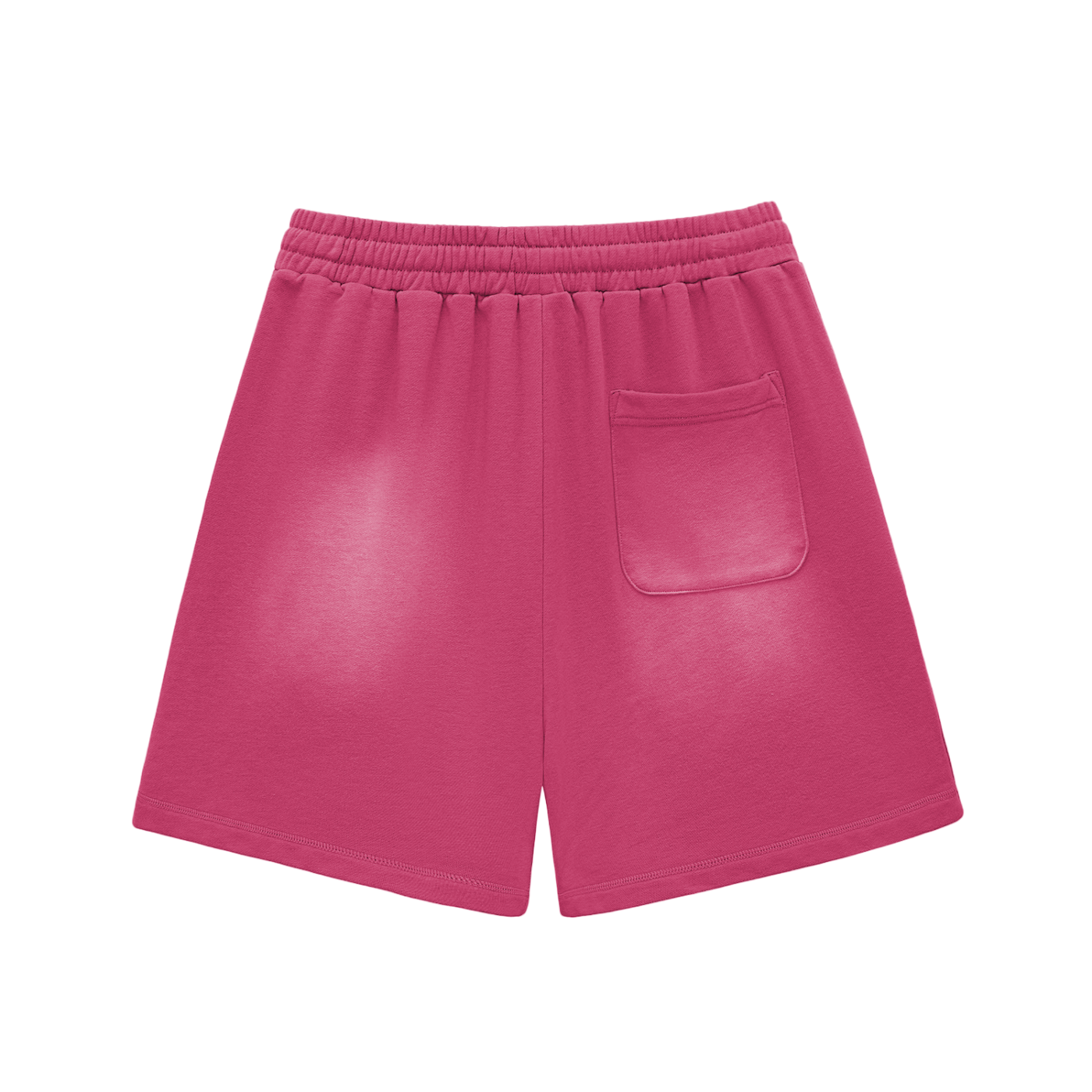 ANGEL Raw Edge Cotton Shorts