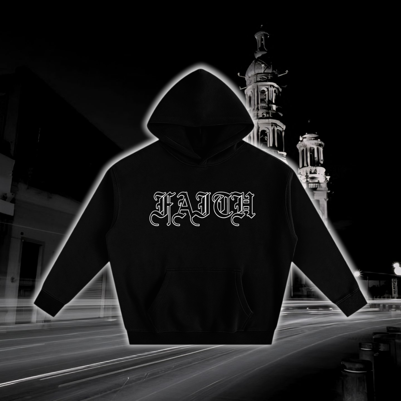Praise The Lord Oversize Fleeced Hoodie