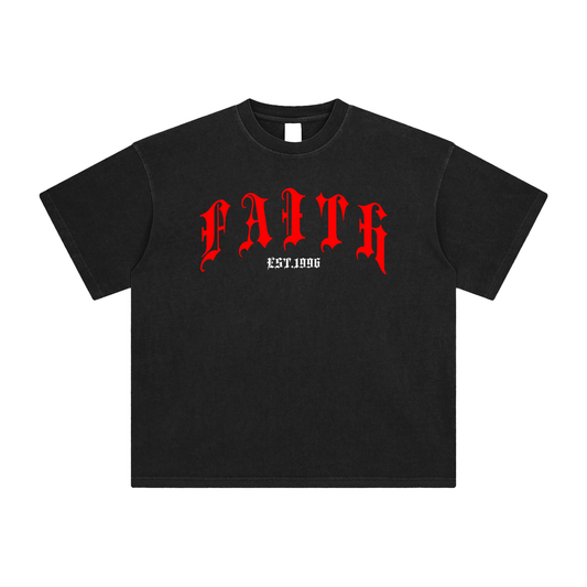 FEAR NO EVIL Washed T-Shirt