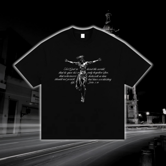 John 3:16 Heavyweight Cotton T-Shirt