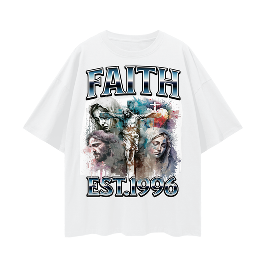 FAITH Drop Shoulder Tee