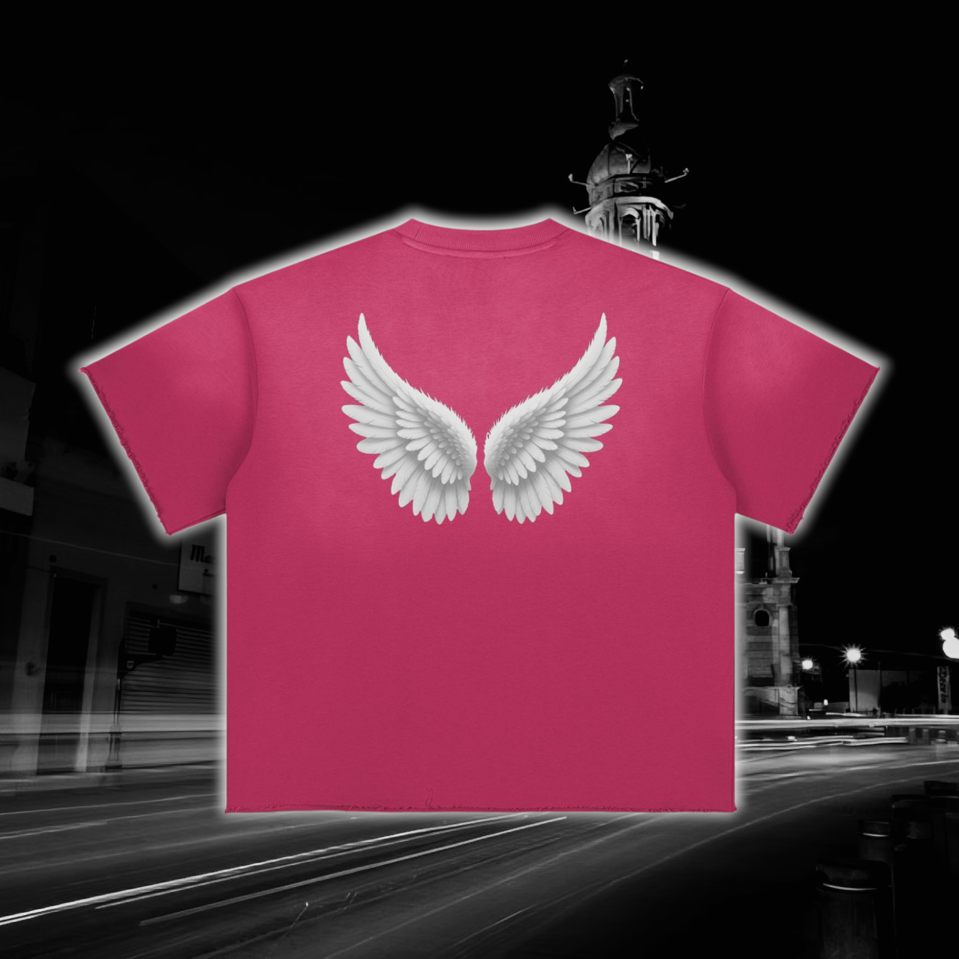 Angel Raw Edge T-Shirt